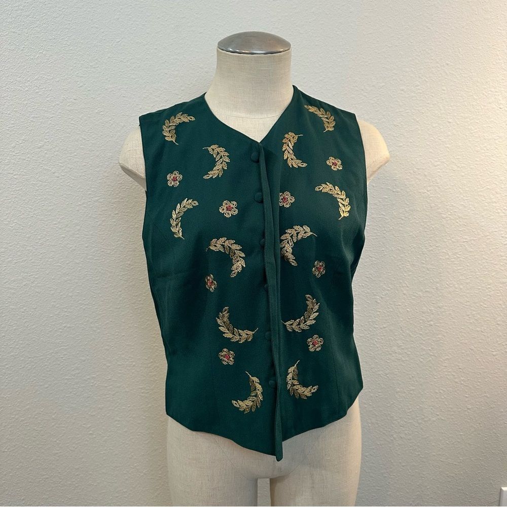 Vintage Embroidered Vest 145